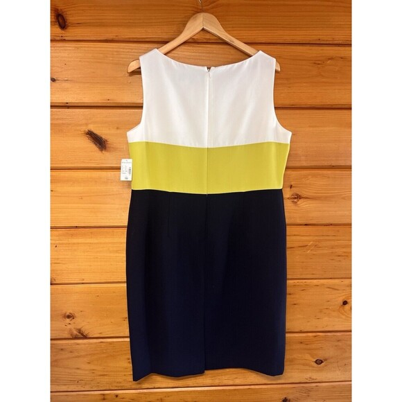 NWT Jones studio Dressbarn Round Neck Sleeveless separates Dress. Size 16 - Picture 3 of 3